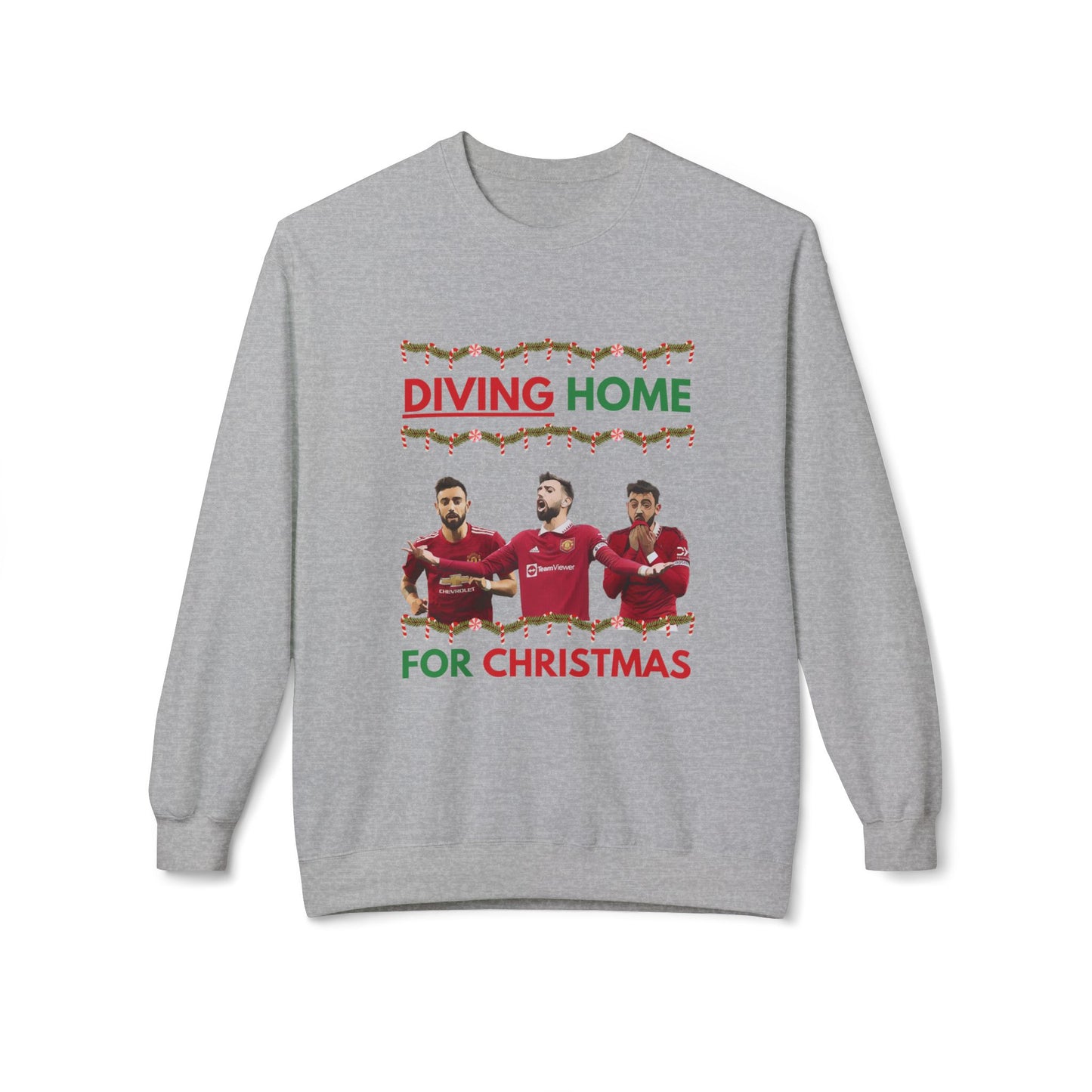 Diving Home For Christmas Sweatshirt