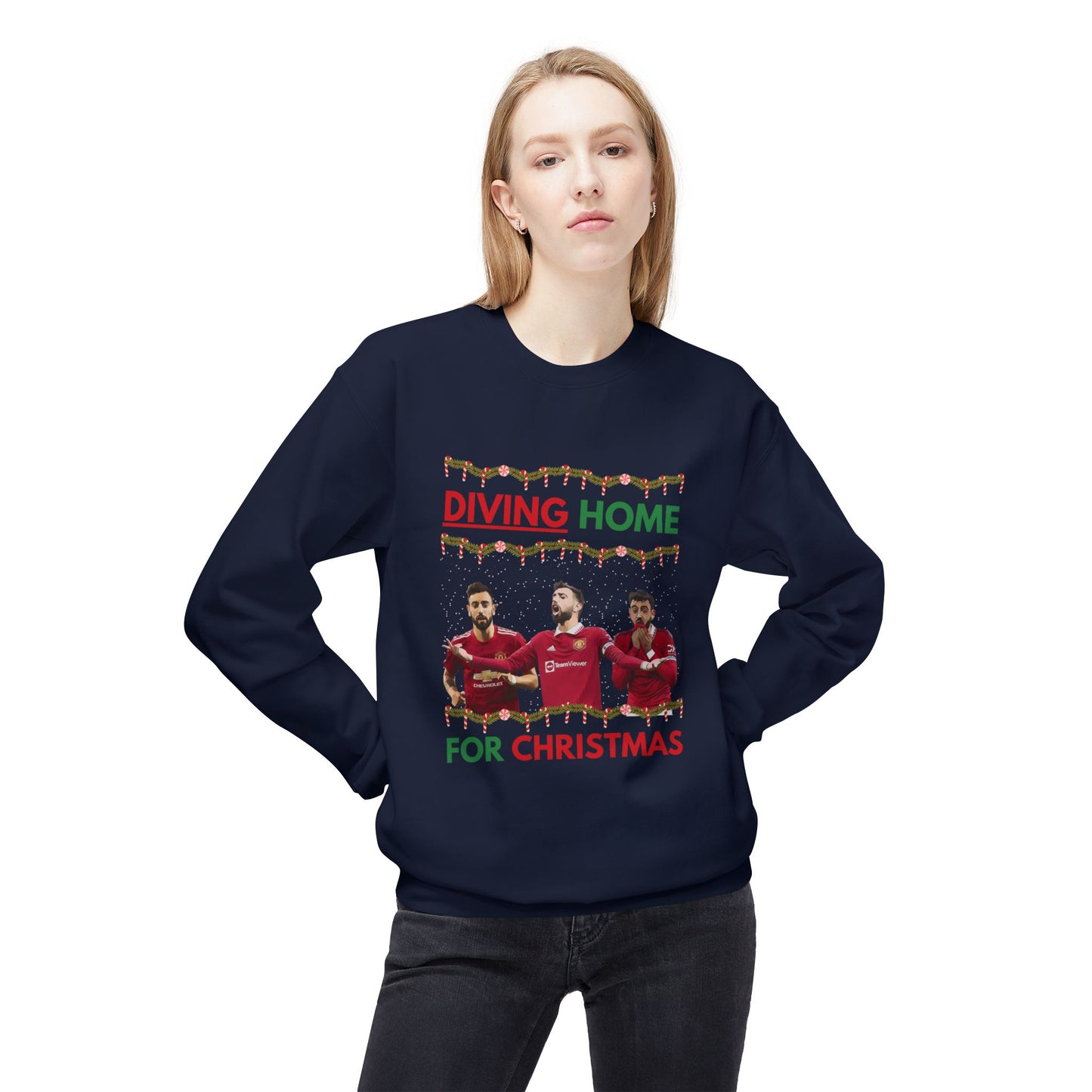 Diving Home For Christmas Sweatshirt