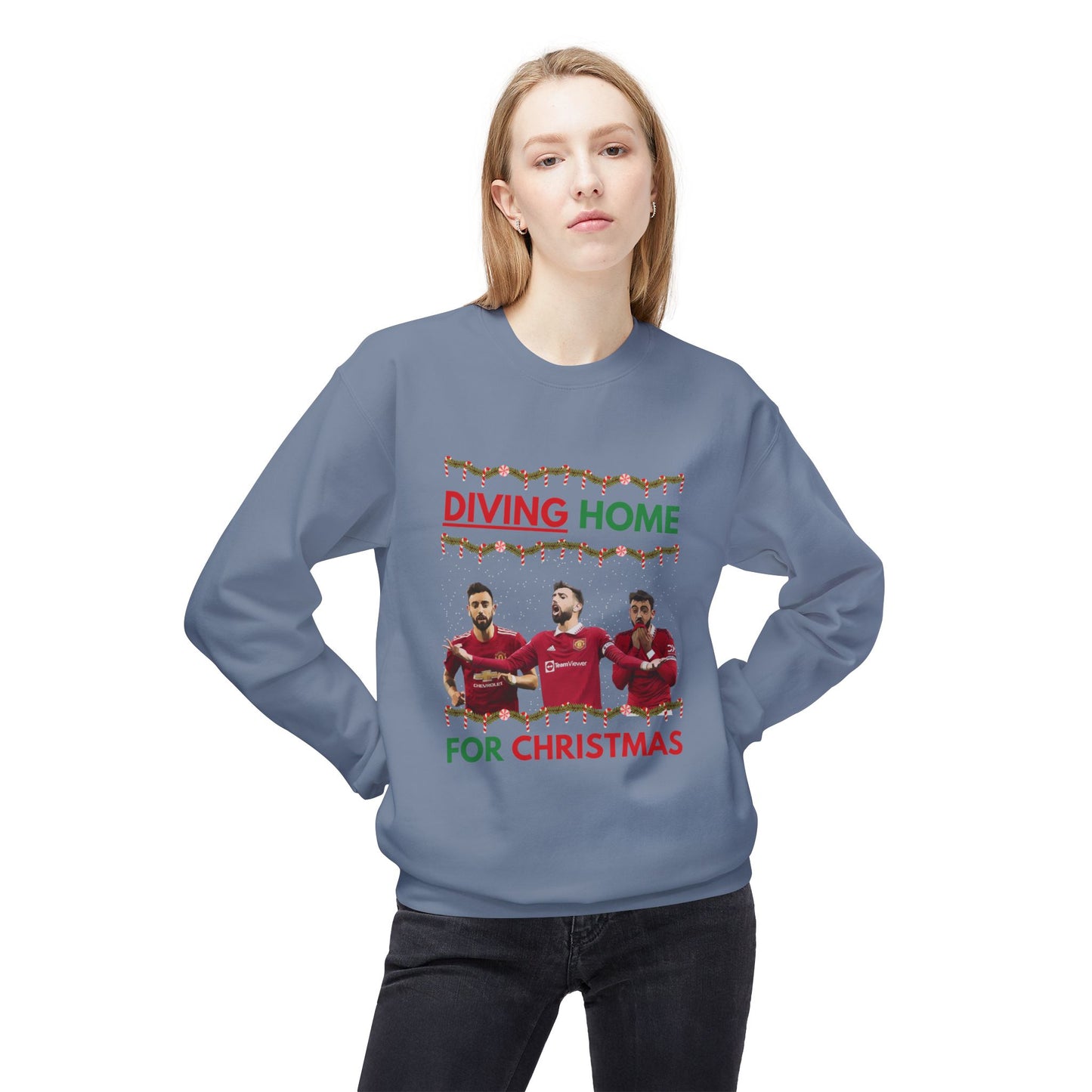 Diving Home For Christmas Sweatshirt