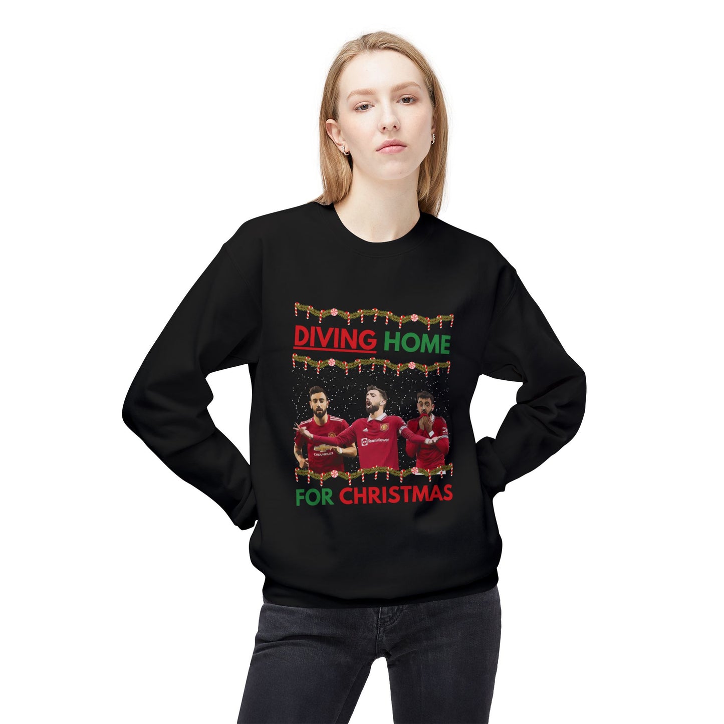 Diving Home For Christmas Sweatshirt