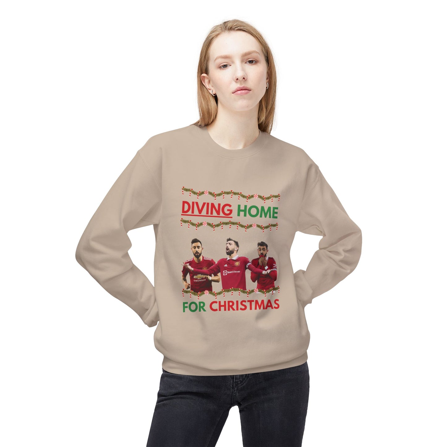 Diving Home For Christmas Sweatshirt