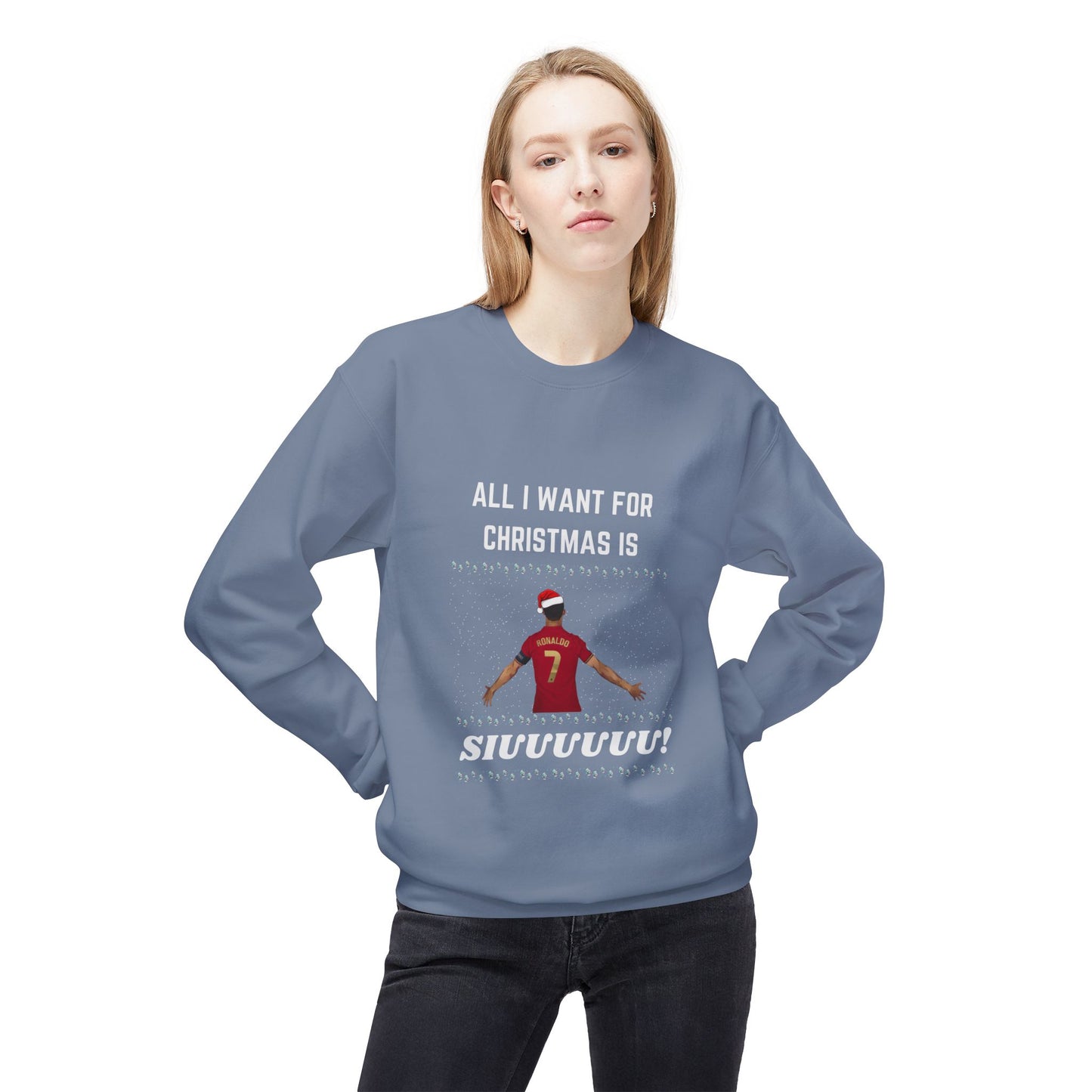 All I Want For Christmas is SIUUUU Sweatshirt