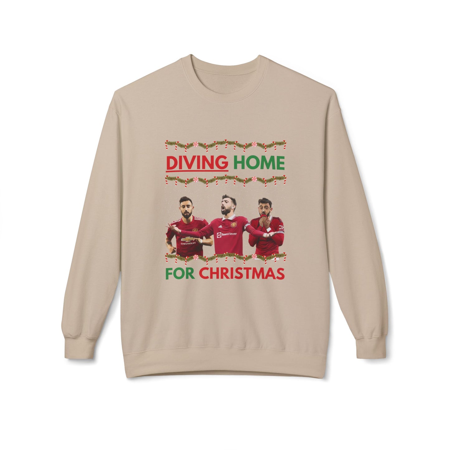 Diving Home For Christmas Sweatshirt