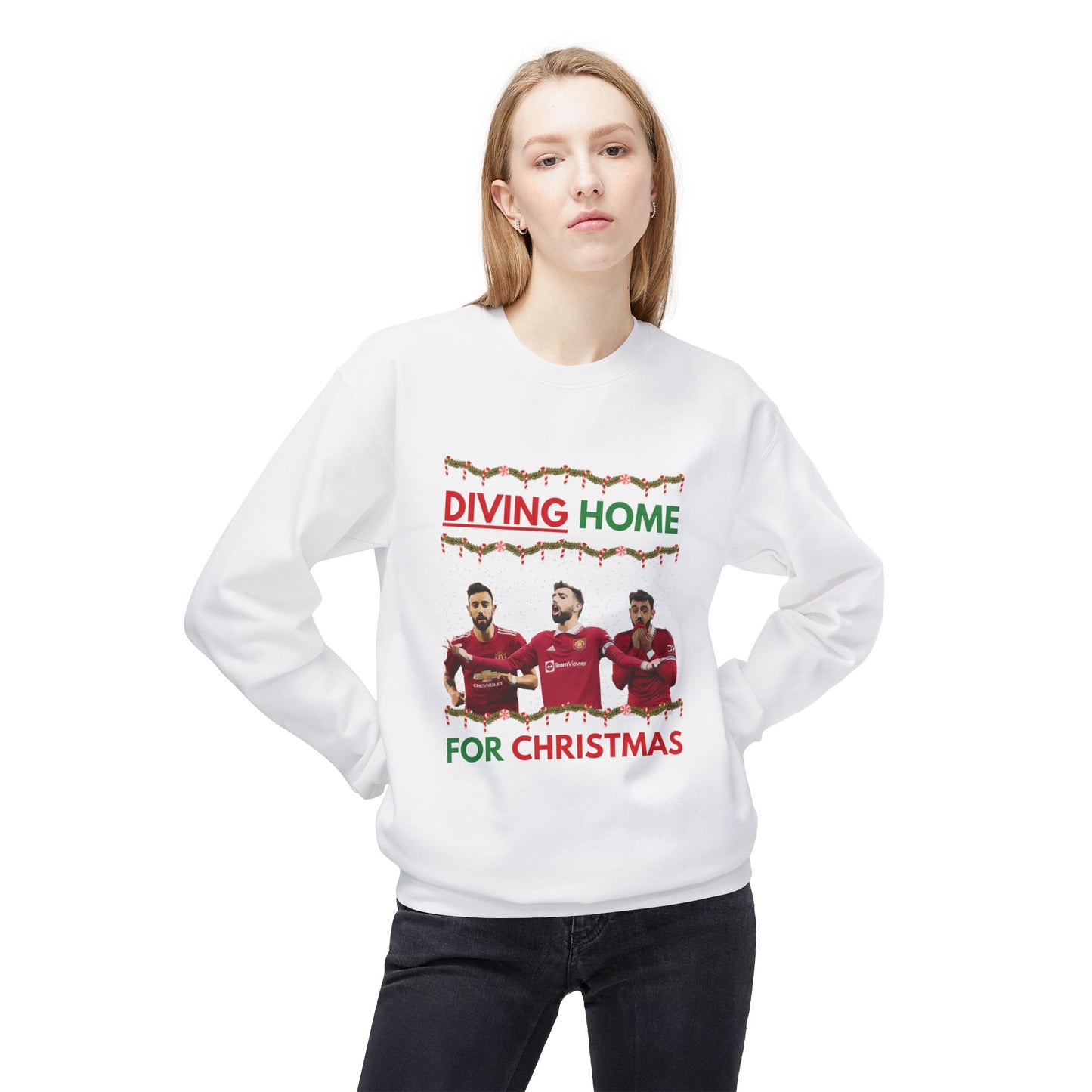 Diving Home For Christmas Sweatshirt