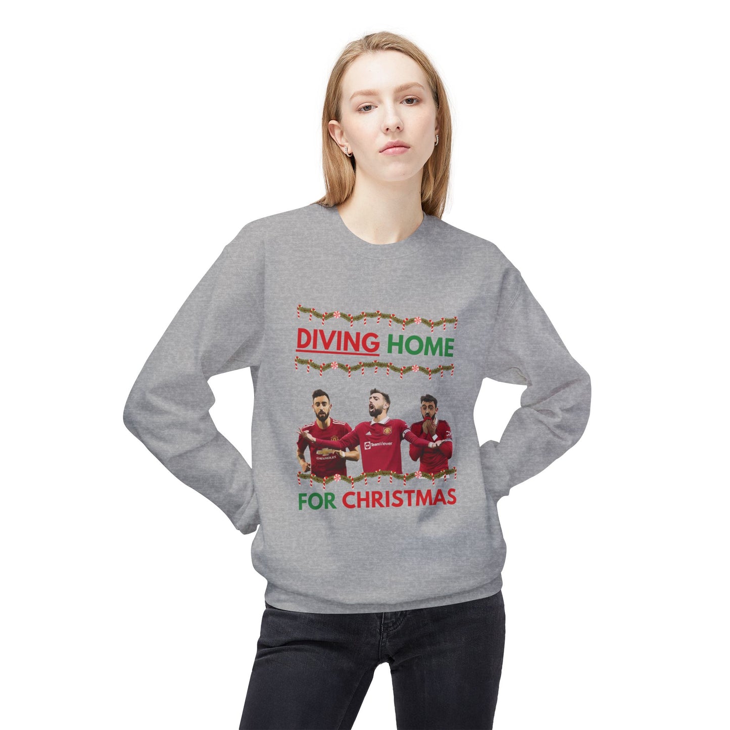 Diving Home For Christmas Sweatshirt