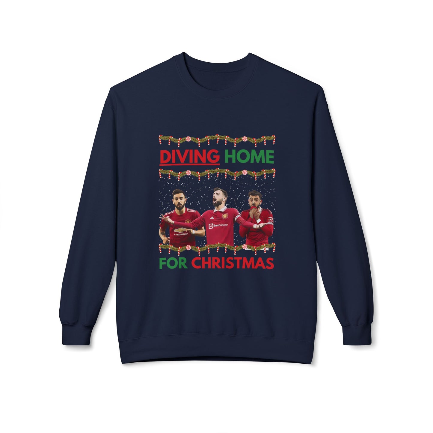 Diving Home For Christmas Sweatshirt