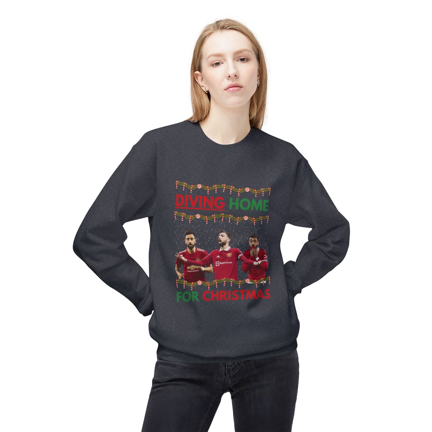 Diving Home For Christmas Sweatshirt