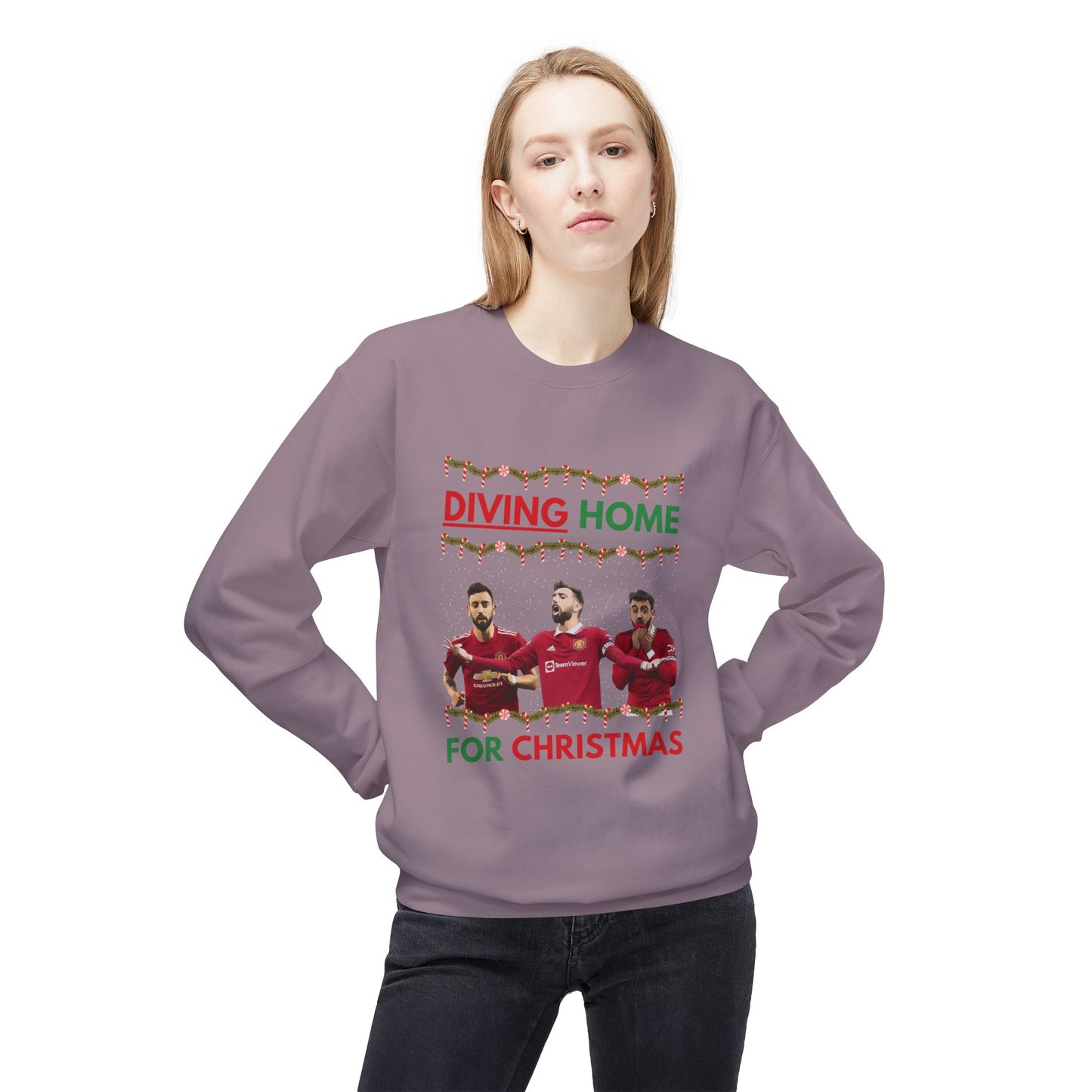 Diving Home For Christmas Sweatshirt