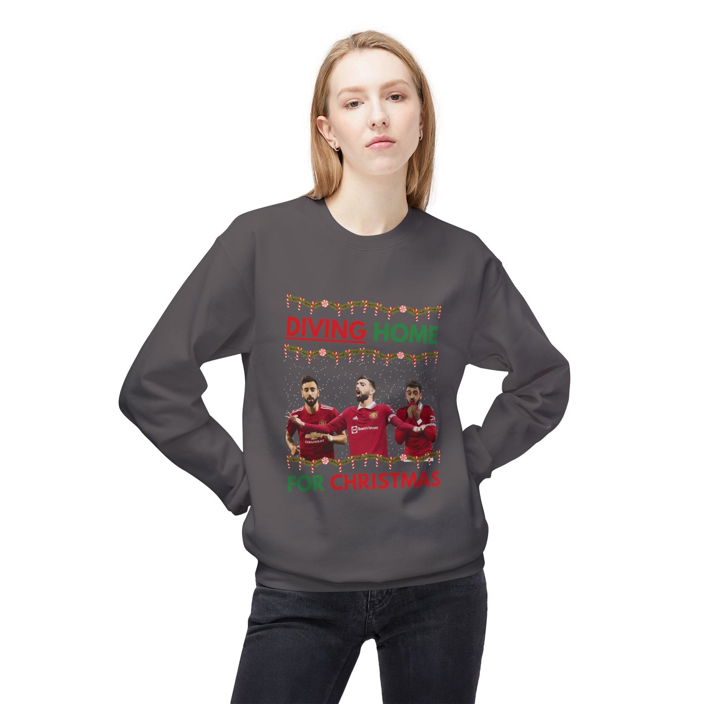 Diving Home For Christmas Sweatshirt